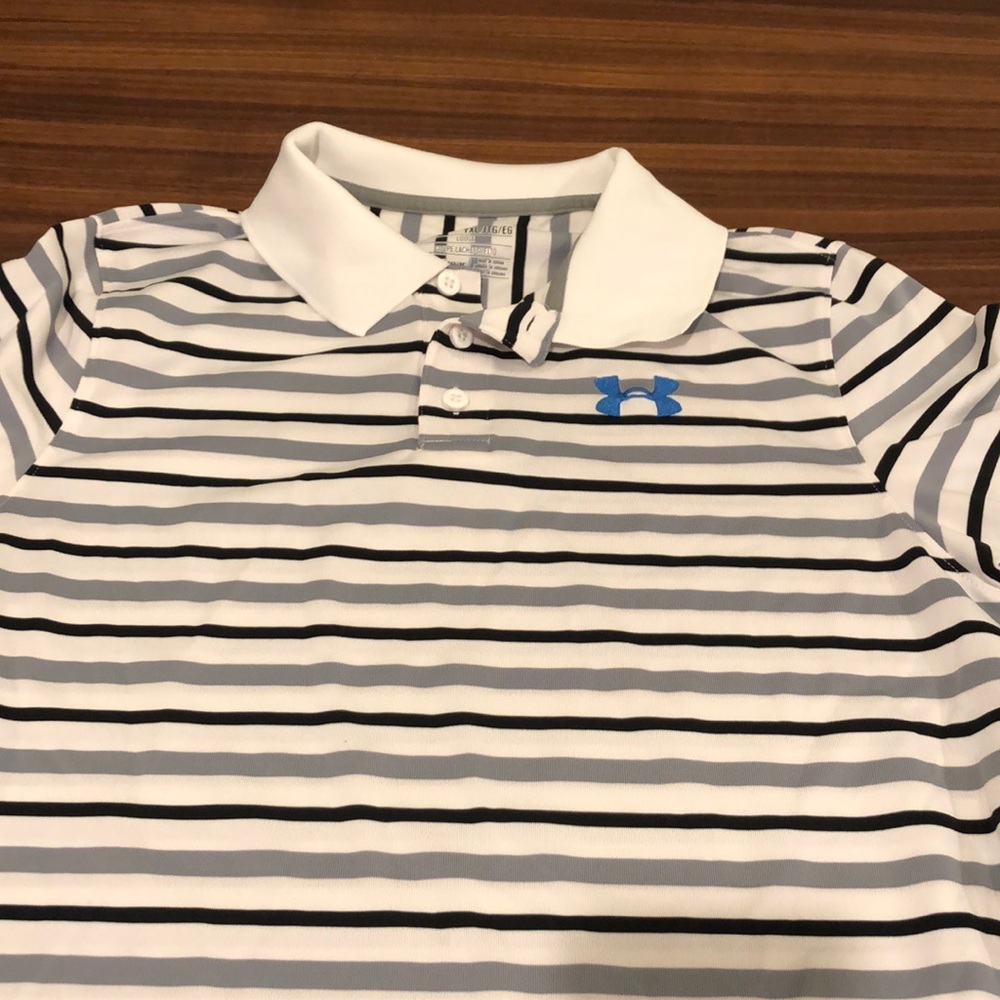 Boys short sleeve collared shirt